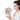 LED mask with red, blue and yellow light to rejuvenate skin and improve skin tone