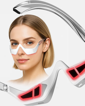 Portable Rechargeable Red Light Vibration Eye Protector Relieves Eye Fatigue