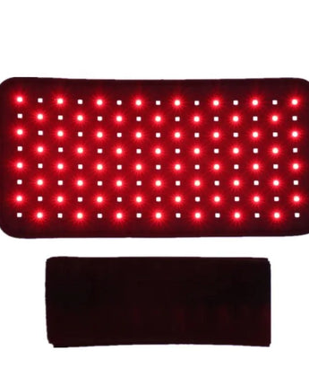 Rotlichttherapie-Gürtel, 120 LED-Leuchten, Wickel-Infrarot-Therapie-Licht, Gürtelpolster, Schmerzlinderung, 660 nm, 850 nm
