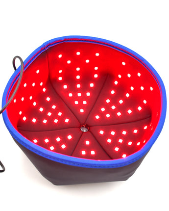 Red Light Therapy 850nm+660nm+590nm+415nm Near Infrared LED Hat Helmet for Hair Regrowth