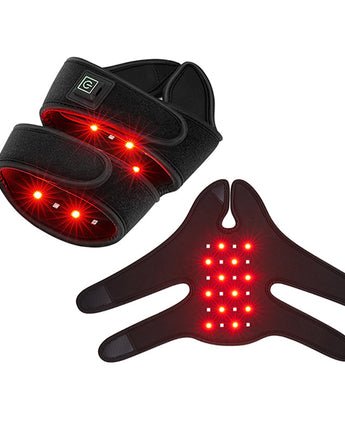 Red Light Therapy 12*630nm+12*850nm Feet And Knee Red Light Therapy Belt For Knee Pain Relief Therapy