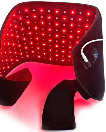 Cinturones de fisioterapia infrarroja con luz roja, 250 luces Led, 630nm + 850nm, fototerapia portátil para calefacción del hogar